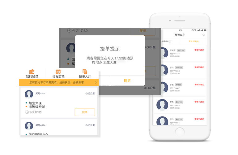 上億的乘客，訂單源源不斷